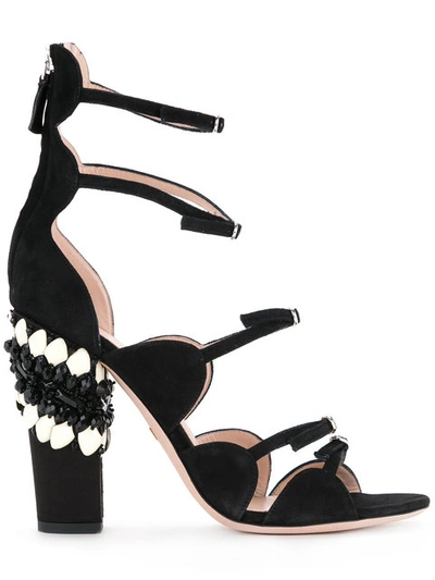 Giambattista Valli Embellished Sandals - Black