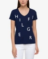 TOMMY HILFIGER GRAPHIC T-SHIRT, CREATED FOR MACY'S