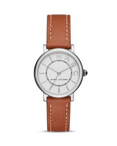 Shop Marc Jacobs Classic Watch, 28mm In White/tan