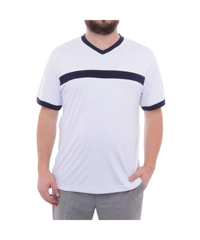 Fila Heritage Short Sleeve High V-neck Men Regular Basic T-shirt' In White