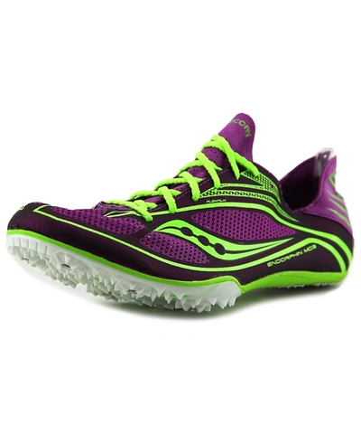 Saucony Endorphin Md3 Women  Round Toe Synthetic Purple Cleats'