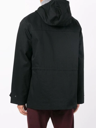 Shop Ami Alexandre Mattiussi Rain Coat In Black