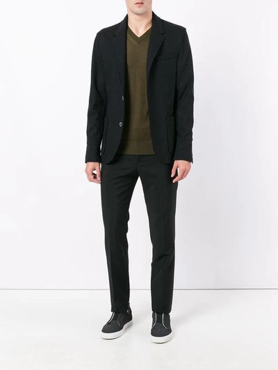 Shop Lanvin Blazer Jacket In Black