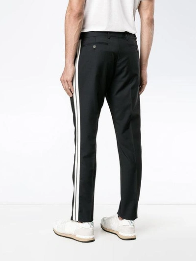 Shop Valentino Tailored Trousers - Black