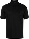 ALEXANDER MCQUEEN CLASSIC FITTED POLO TOP,464014QJX0112119584