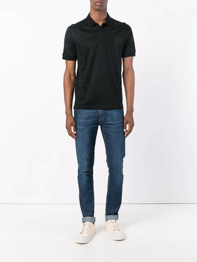 Shop Alexander Mcqueen Classic Fitted Polo Top