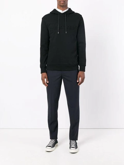 Shop Neil Barrett Embossed Sweatshirt In Black