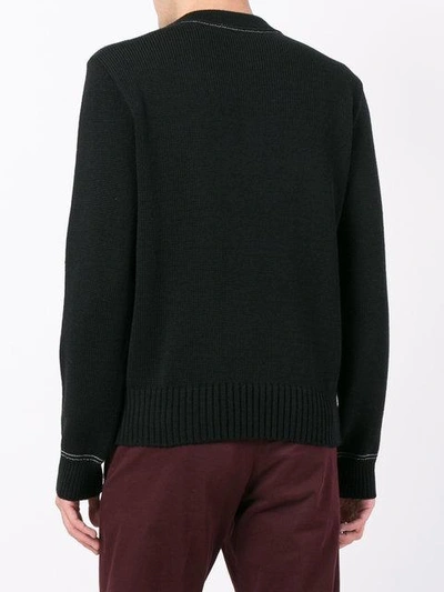 Shop Ami Alexandre Mattiussi Crewneck Sweater In 001