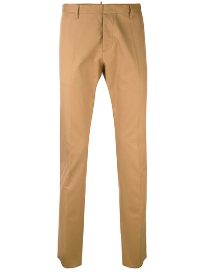 Dsquared2 Classic Chinos In Beige