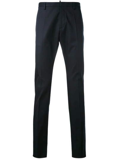 Dsquared2 Regular Fit Trousers - Blue