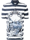 DOLCE & GABBANA PRINTED POLO SHIRT,G8HJ0TFP71F12129756