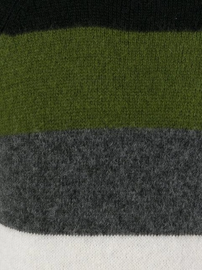 Shop Ami Alexandre Mattiussi Raglan Sleeves Crewneck Sweater In 950 Multicolor