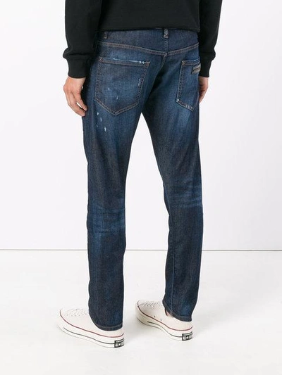 Shop Dsquared2 Tapered Jeans - Blue