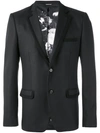 ALEXANDER MCQUEEN EMBROIDERED TRIM BLAZER,464207QJU2012115692