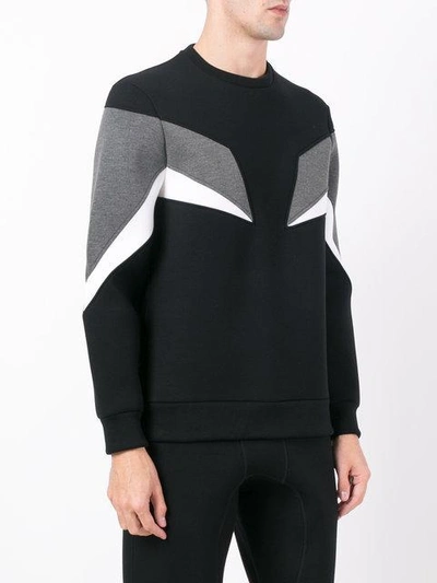 Shop Neil Barrett Geometric Sweatshirt