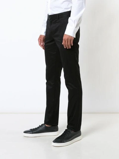 Shop Givenchy Tailored Trousers In Black