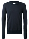 Maison Margiela Classic Jumper Knitted Sweater In Blue