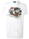 DSQUARED2 DSQUARED2 LOGO PATCH T-SHIRT - WHITE,S74GD0310S2242712128938