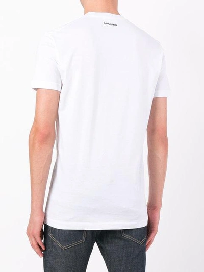 Shop Dsquared2 Logo Patch T-shirt - White