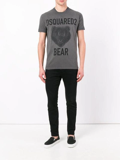 Shop Dsquared2 Bear Print T-shirt