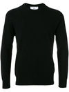 Ami Alexandre Mattiussi Crewneck Sweater In Black