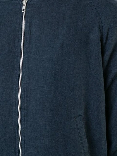 Shop Venroy Classic Bomber Jacket In Blue