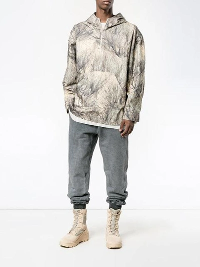 Shop Yeezy Camouflage Pullover Jacket