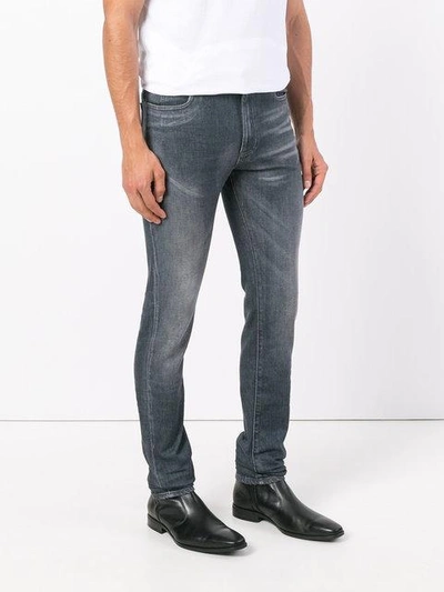 Shop Maison Margiela Slim-fit Jeans - Grey