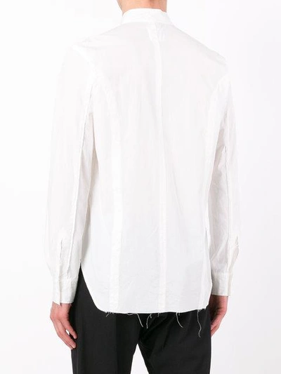 Shop Takahiromiyashita The Soloist Wardrobe Victorian Collar Shirt In White