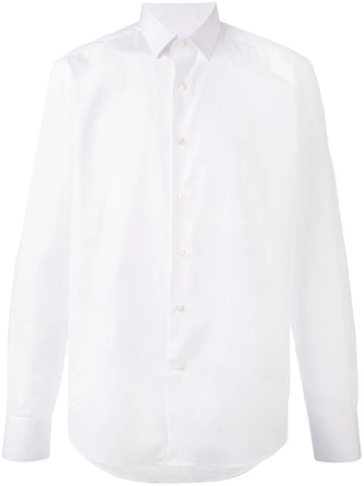Shop Lanvin Buttoned Shirt In White