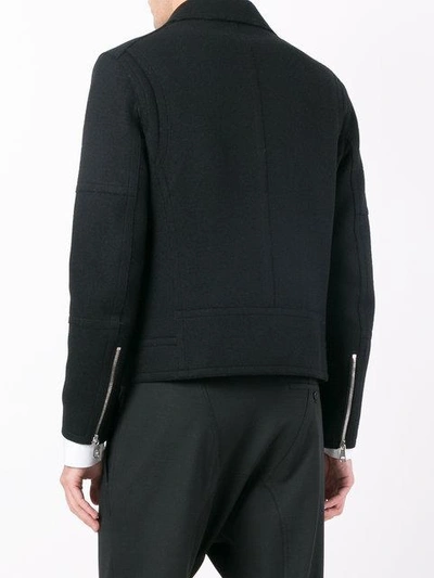 Shop Neil Barrett Biker Jacket - Black