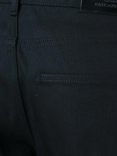 Shop Kent & Curwen Straight-leg Chino Trousers In Black