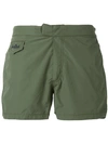 Mc2 Saint Barth Harry Swim Shorts In Green