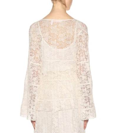 Shop See By Chloé Lace Top In White