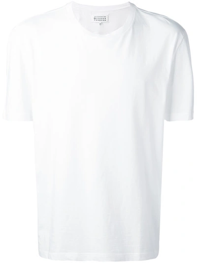 Maison Margiela Replica Text-print Cotton-jersey T-shirt In White