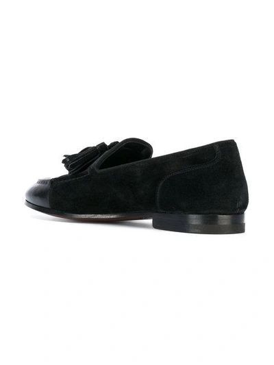 Shop Alberto Fasciani Tassel Loafers - Black