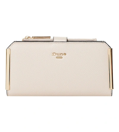 Dune Kassia Gold Trim Wallet In Blush-synthetic