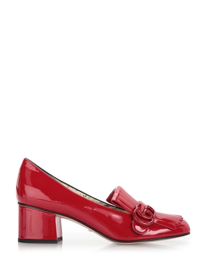 Gucci 'marmont' Red Leather Pump