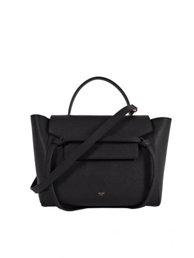 Celine Belt Mini Bag In 38no Black