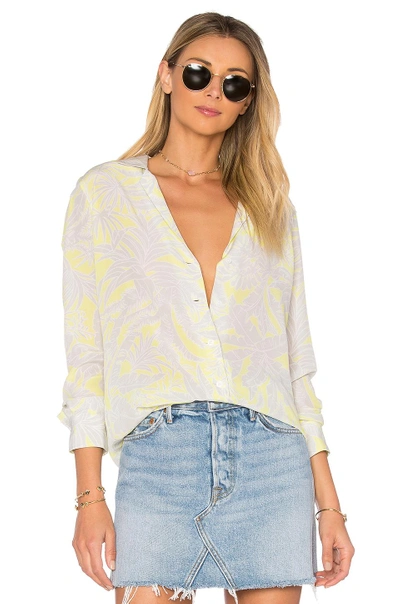 Shop Equipment Adalyn Tropic Button Up In Yellow