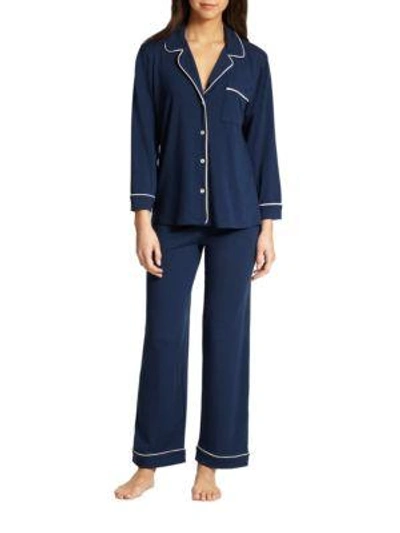 Eberjey Gisele Pajamas Set In Navy
