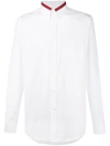 Givenchy Contemporary-fit Single-cuff Cotton Shirt In Bianco