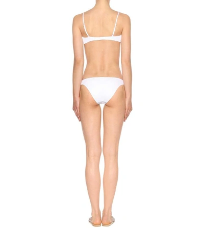 Shop Melissa Odabash Roma Bikini Top In White