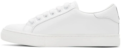 Shop Marc Jacobs White Empire Finger Trainers