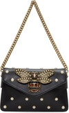 Gucci Broadway Pearly Bee Shoulder Bag In Nocolor