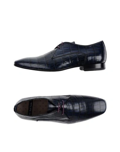 Ps By Paul Smith Laced Shoes In ダークブルー