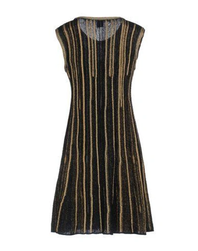 Shop M Missoni Short Dresses In Dark Green