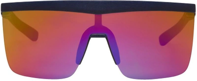 Shop Mykita Navy Trust Sunglasses