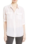 EQUIPMENT Signature Stripe Silk Shirt