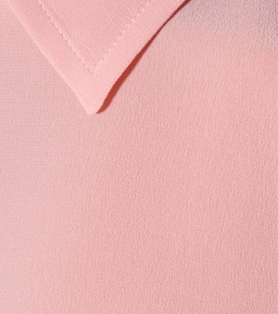 Shop Victoria Beckham Silk Blouse In Pink